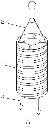 Automatic floating fishing device