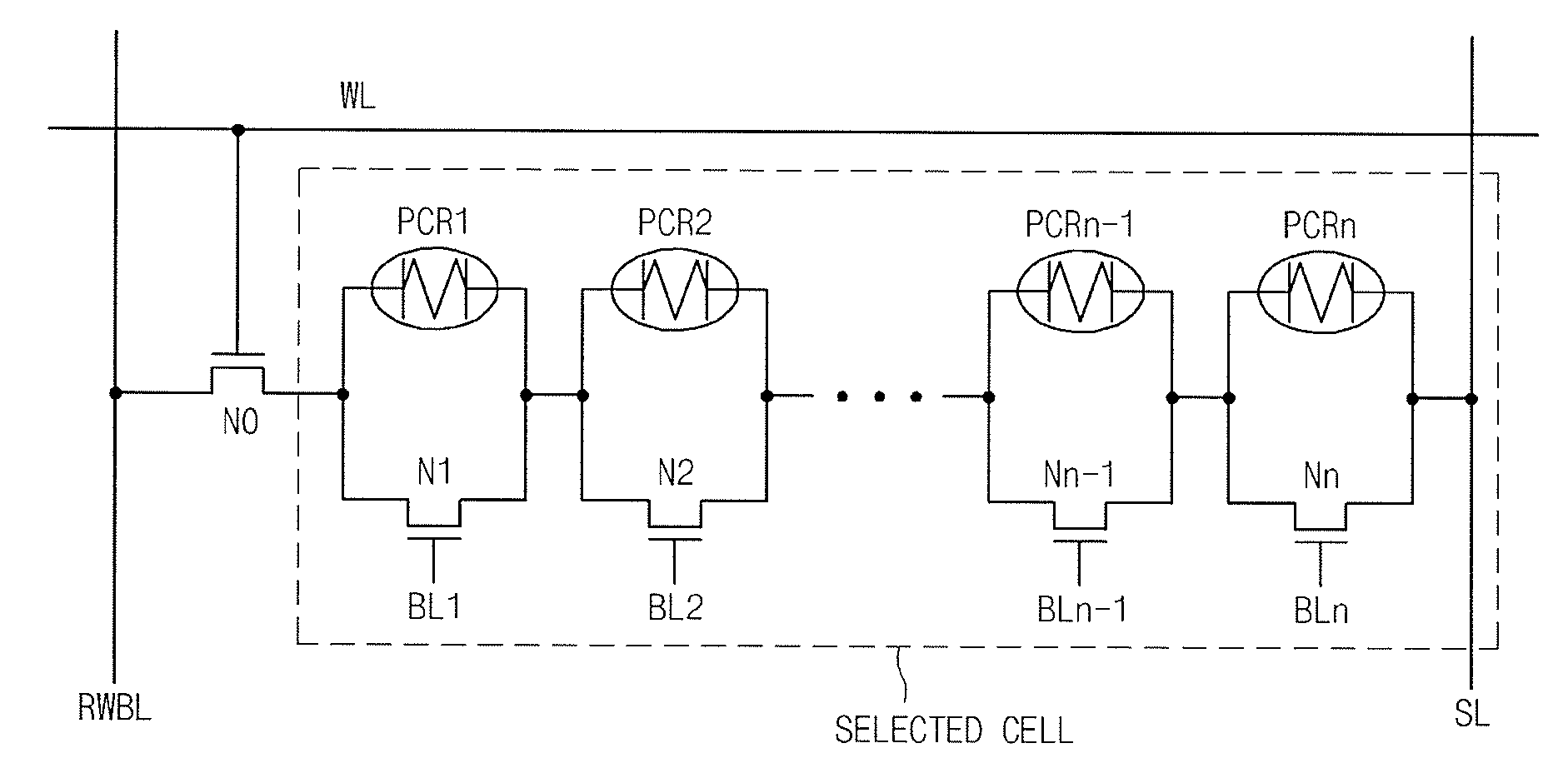 Semiconductor memory device for writing data to multiple cells simultaneously and refresh method thereof