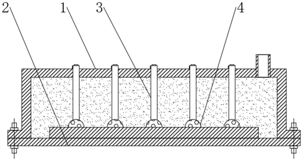 Pre-embedded oxygen-free packaging detection method of integrated circuit board