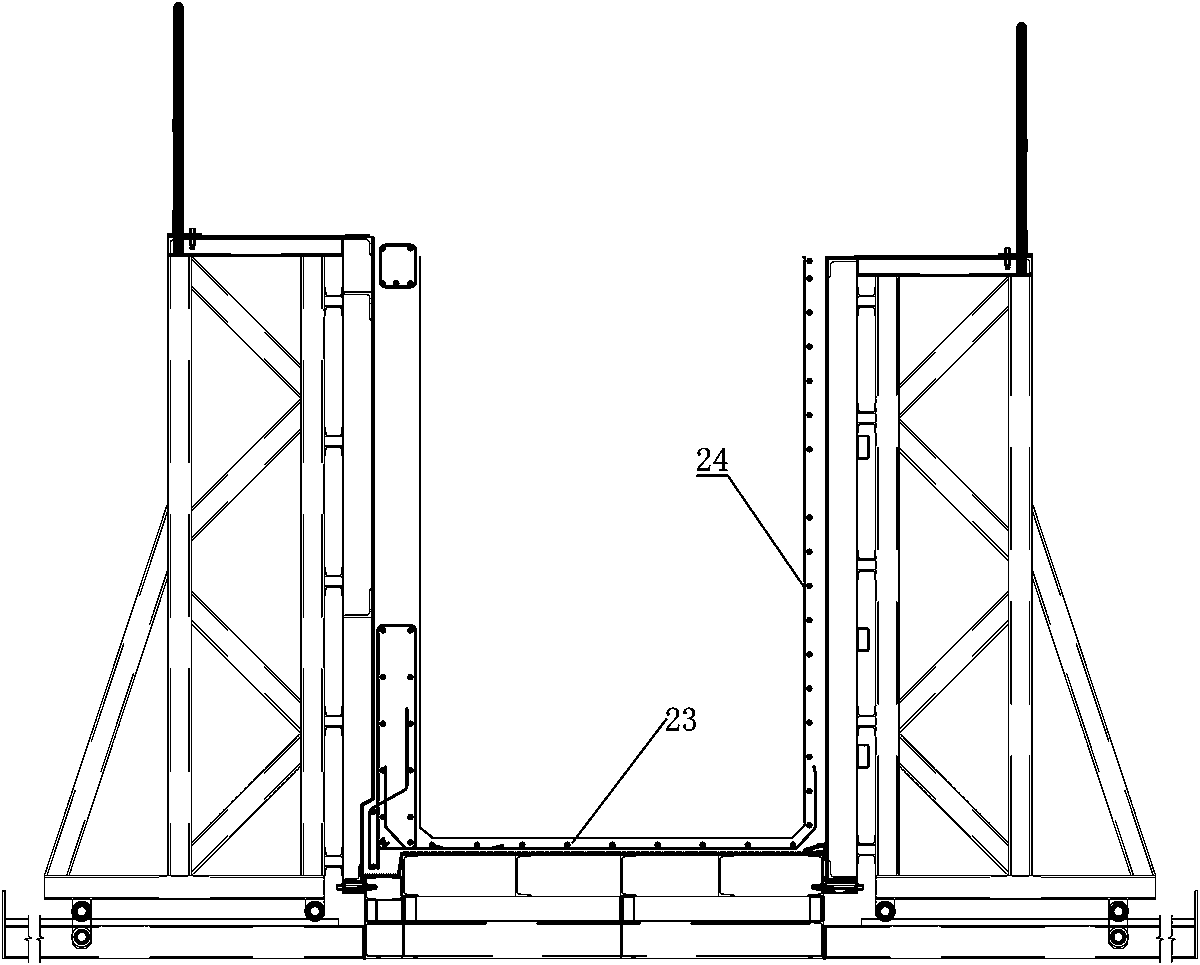 A kind of prefabricated toilet and its construction and installation method