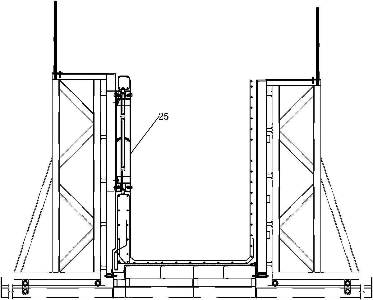 A kind of prefabricated toilet and its construction and installation method