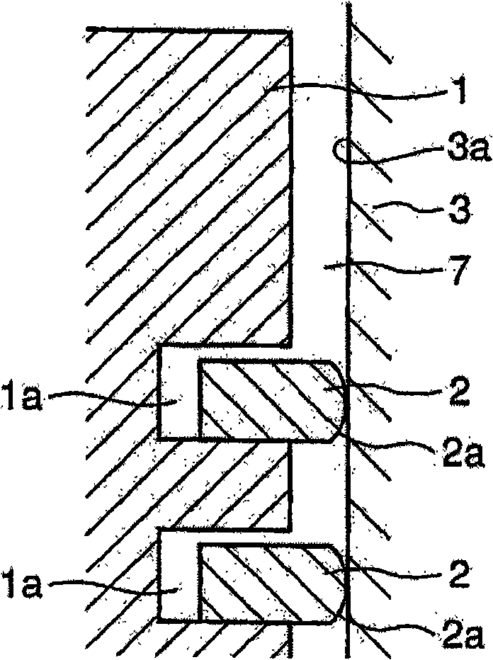 Piston ring of reciprocating engine