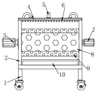 Drum screen for coal gangue processing