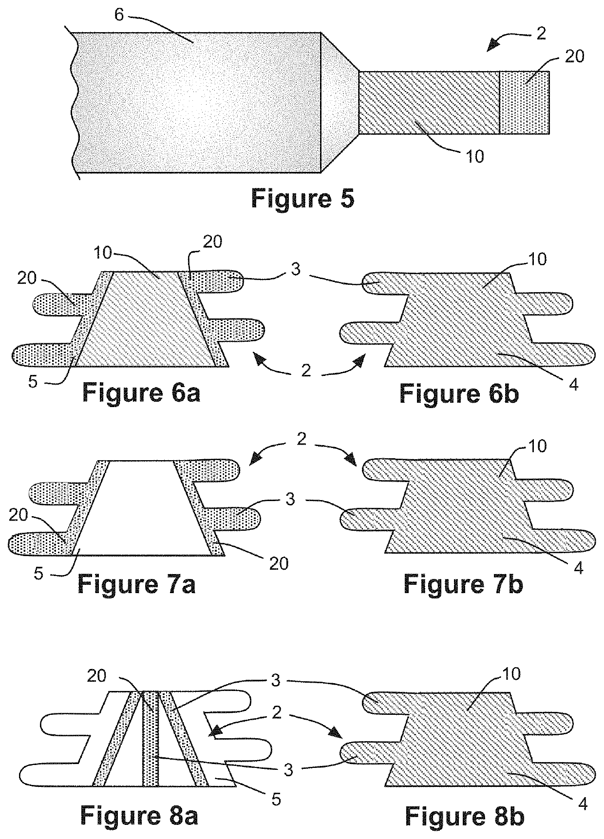 Body compression device with hook-and-loop closure