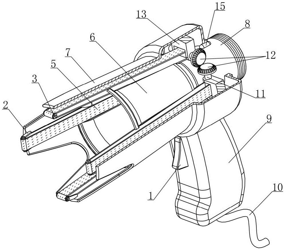 High-efficiency and low-trash content cotton picker