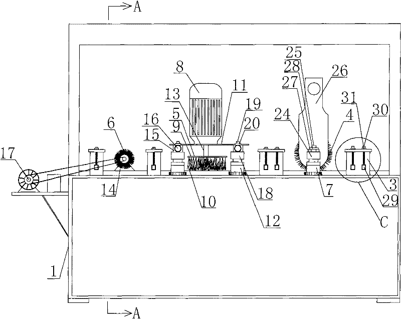 Method for preparing embossed decorative veneer