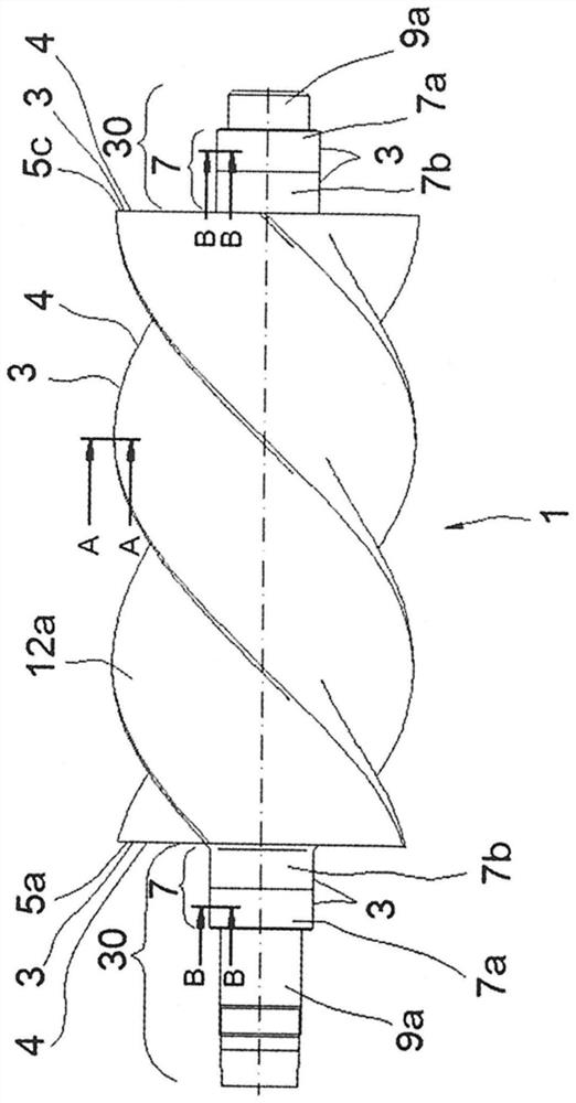 Screw compressor with multi-layer coated rotor screw