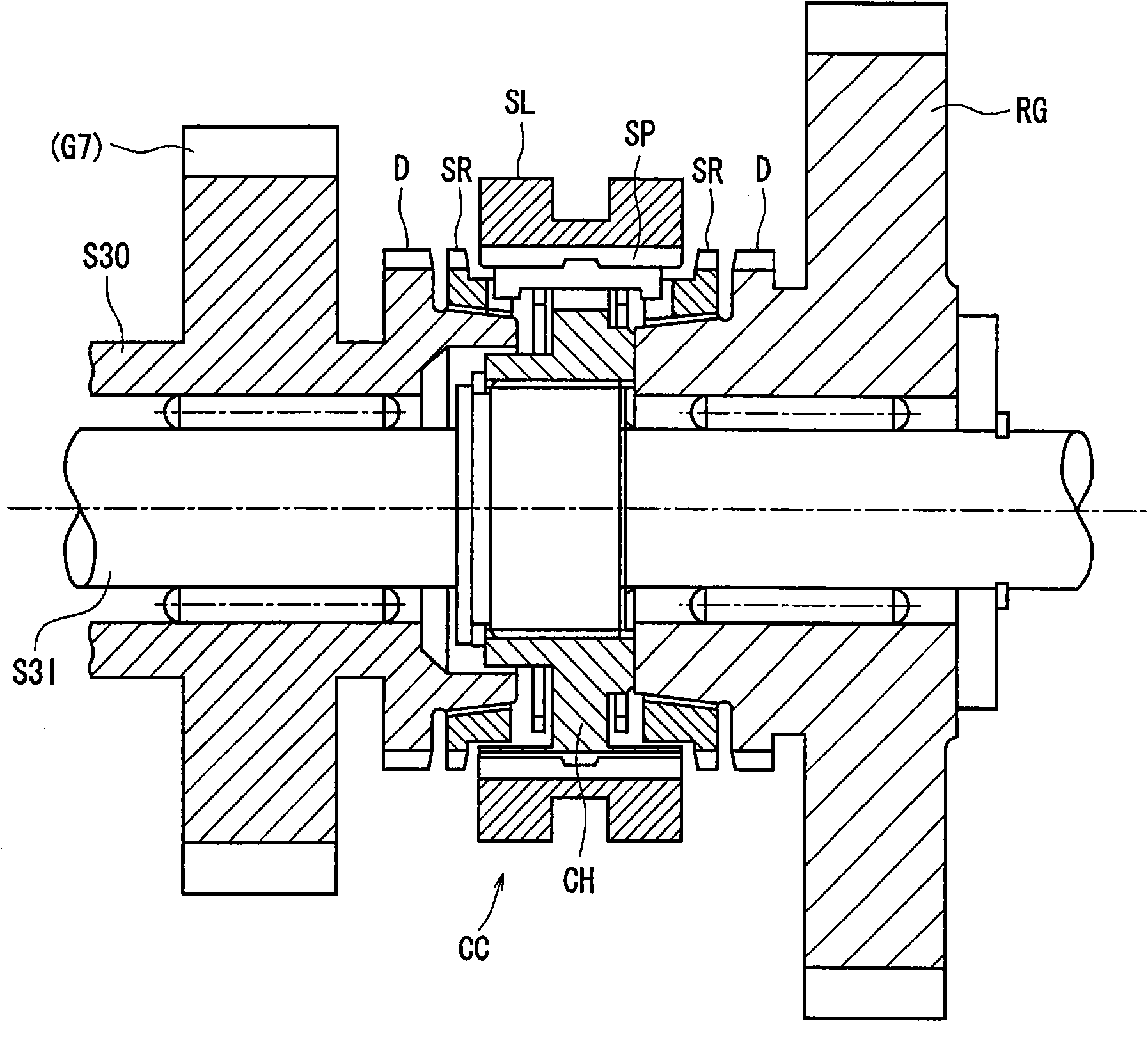 Dual-clutch transmission for vehicle