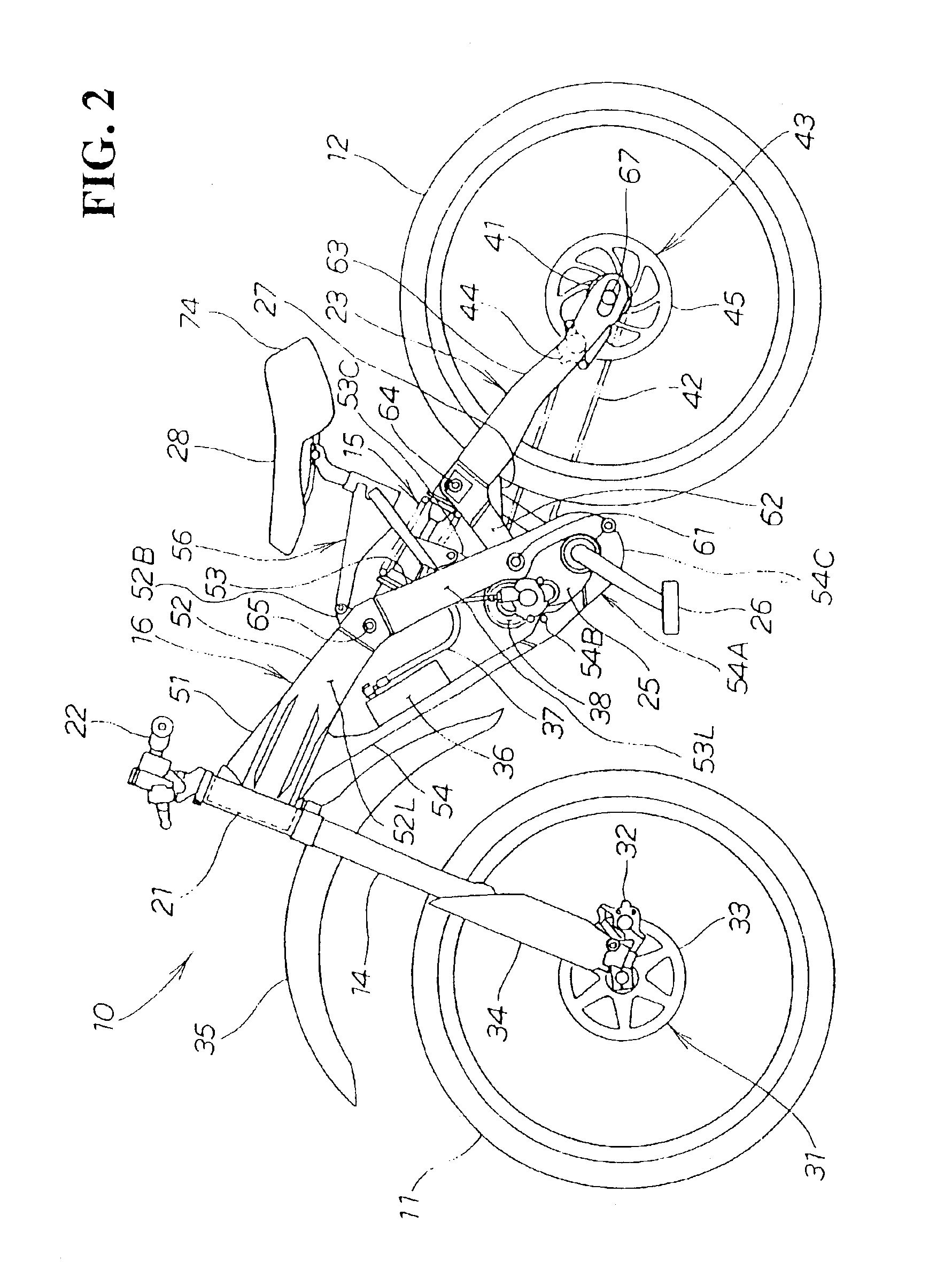 Saddle for bicycle and driver supporting structure for bicycle