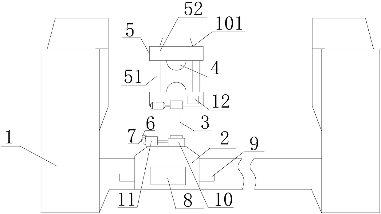 A positive and negative electrode winding machine for lithium battery production