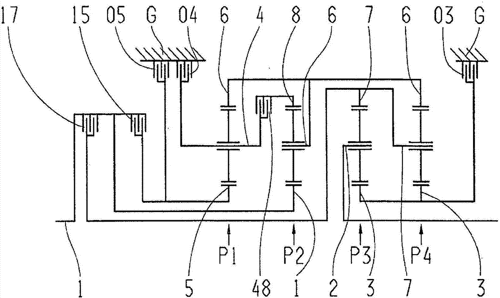 Multi-stage transmission