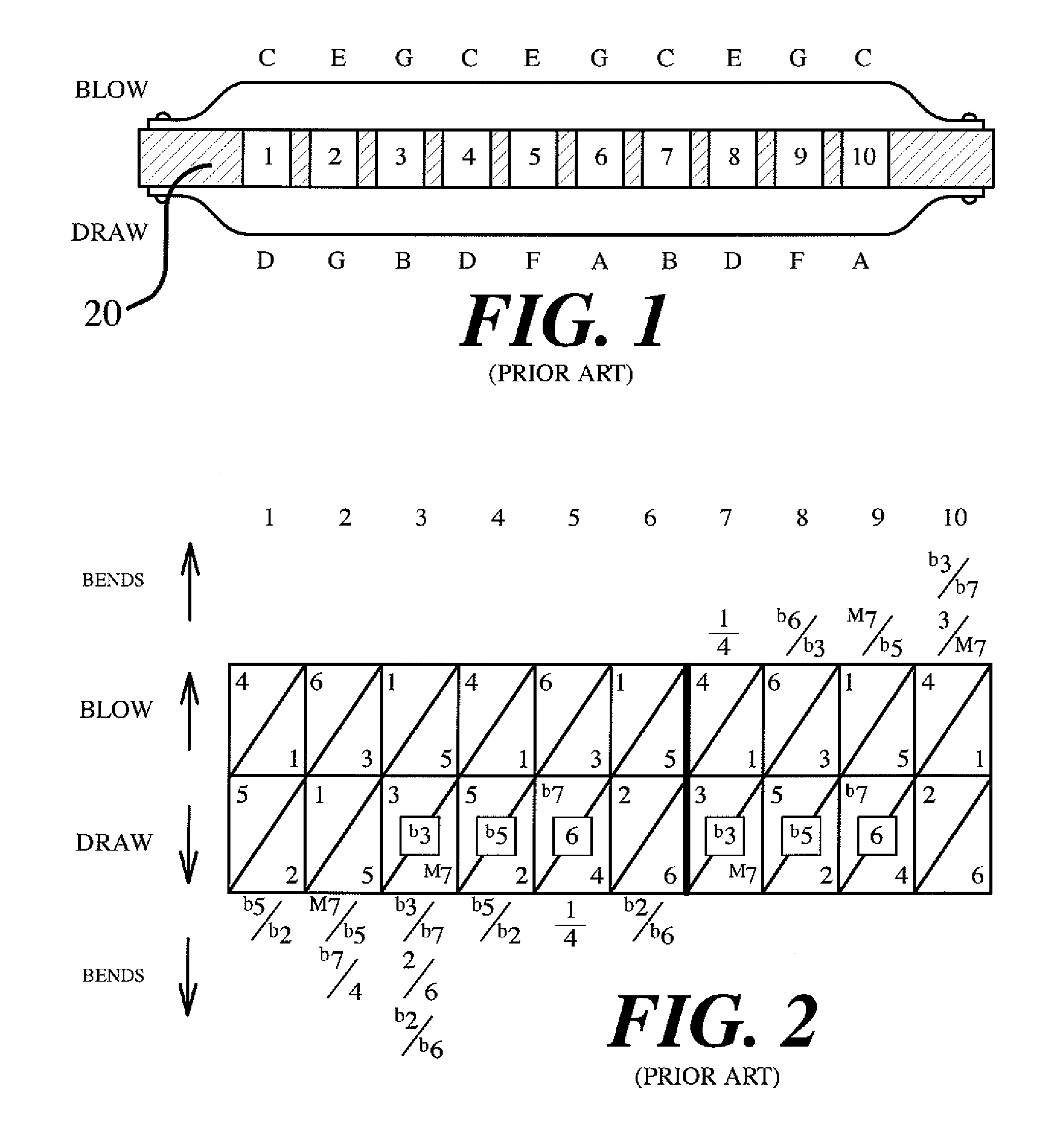 Balanced harmonic minor harmonica