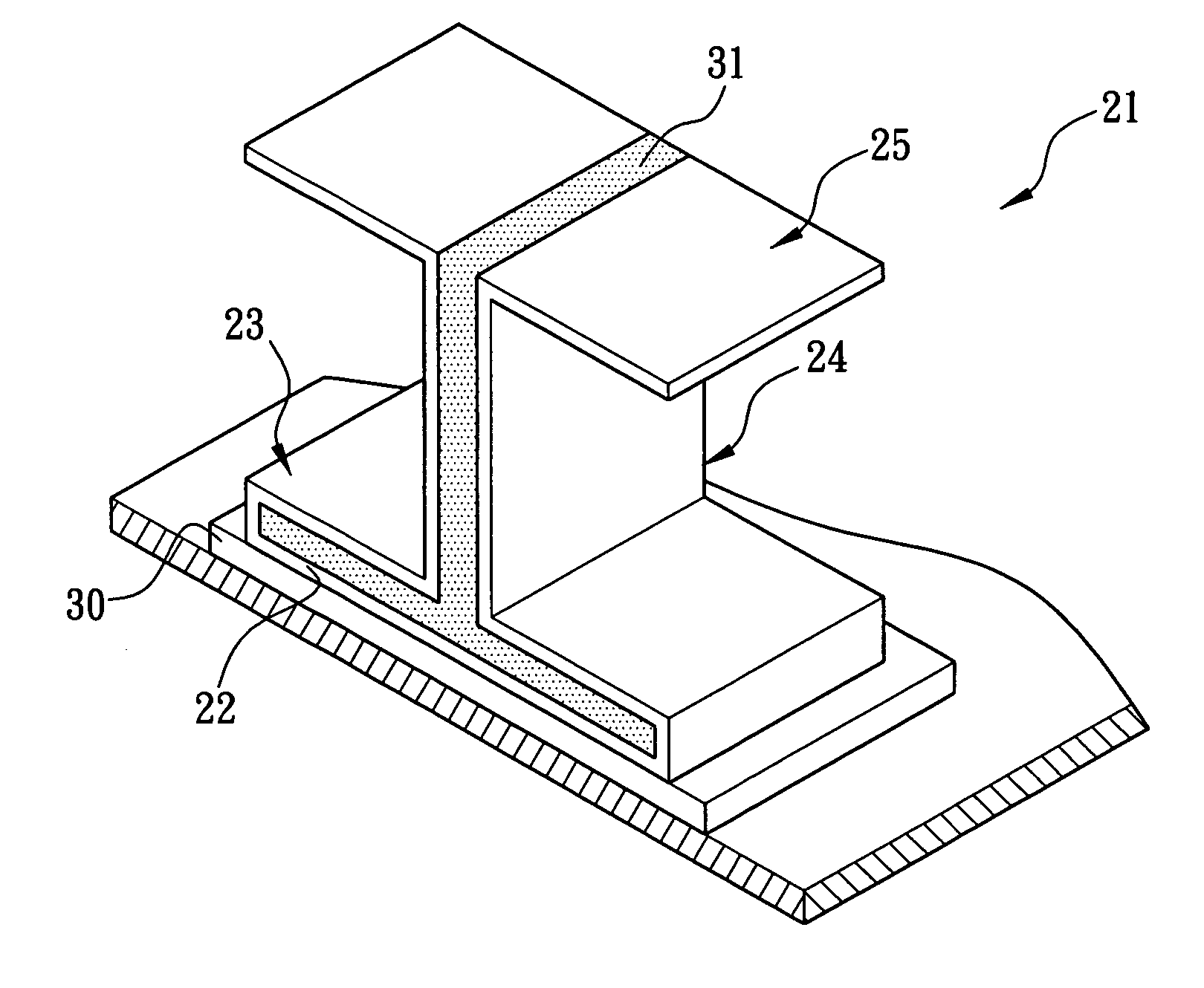 Cooling element for eliminating electromagnetic noise