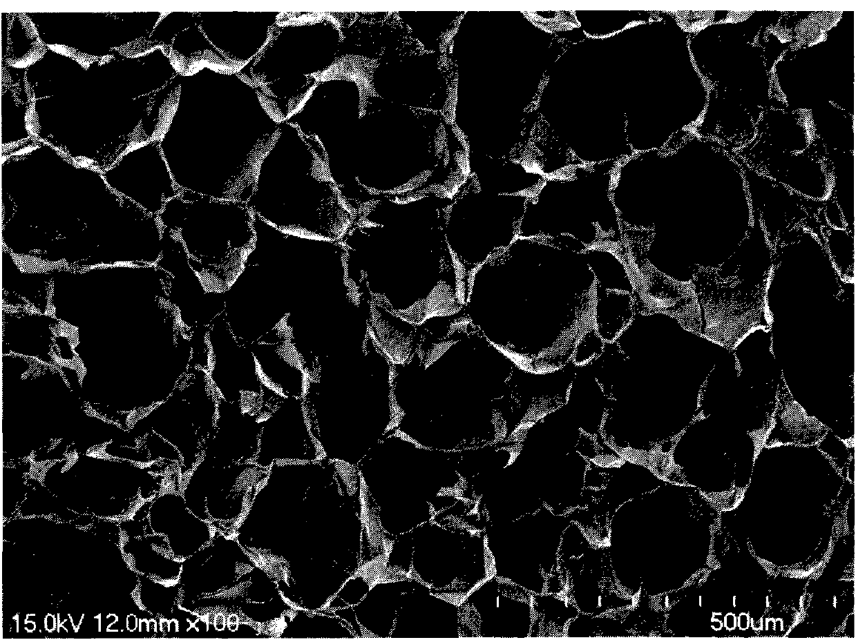 Method for preparing silk fibroin three-dimensional porous material