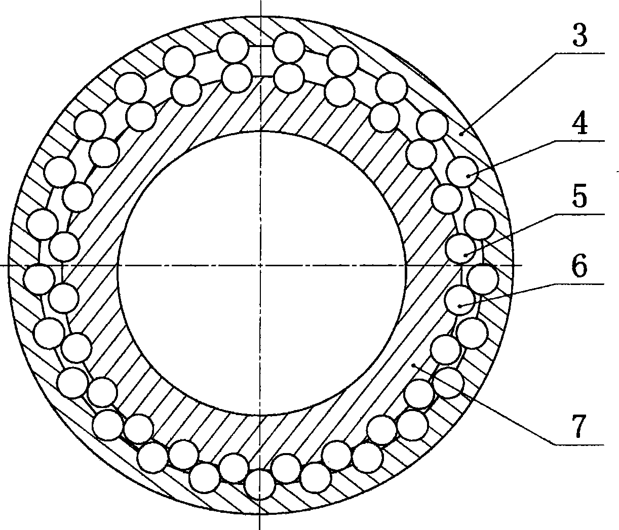 Circular mobile tooth and small tooth difference variable-speed drive device