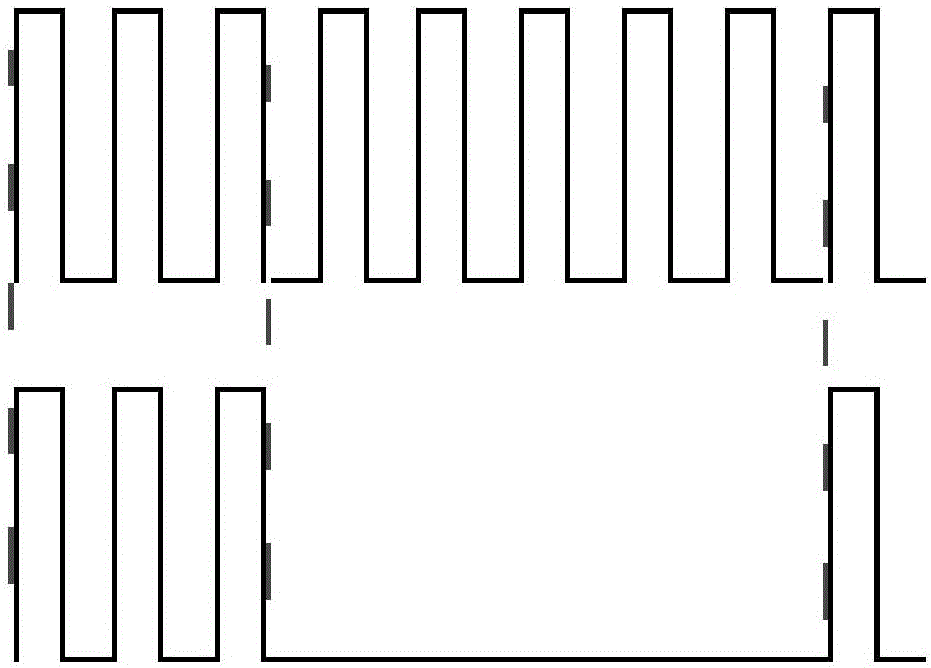 Method and unit for modulating number of drive pulses of LLC resonant converter