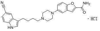 Preparation method of vilazodone hydrochloride