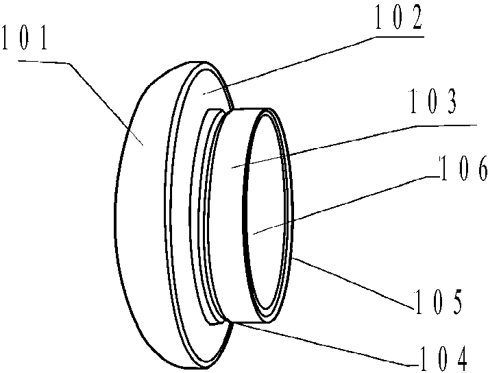 Magnetic force meshing device applicable to field operation surgery digestive tract reconstruction