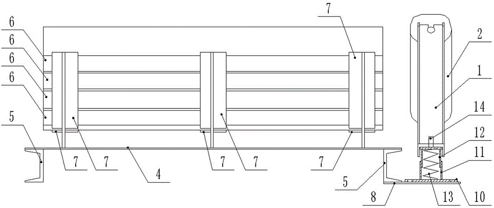 Auxiliary Braking Friction Damping Device for Downward Belt Conveyor