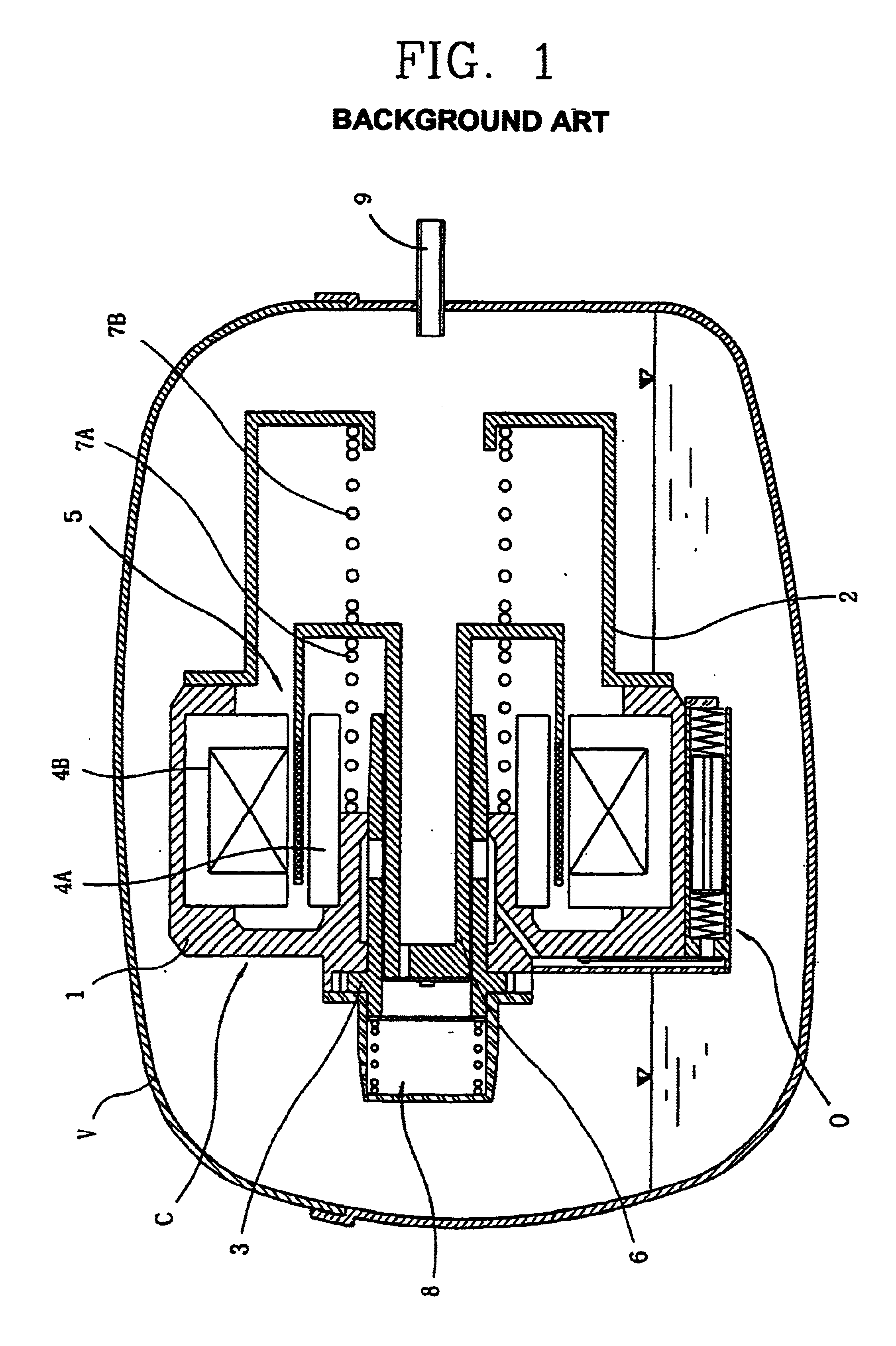 Reciprocating compressor having an inner core with a scratch resistant intermediate member