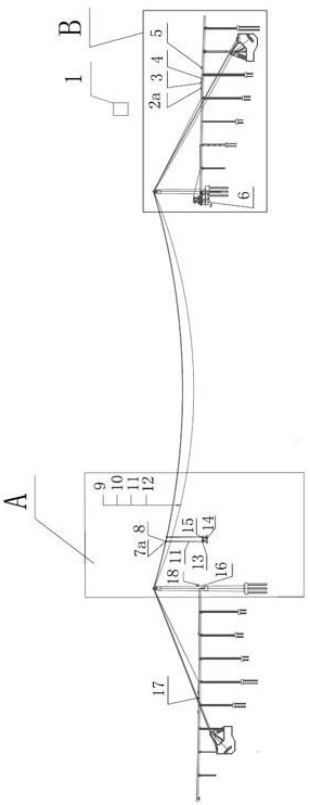 Large-span bridge girder hoisting system based on Beidou positioning