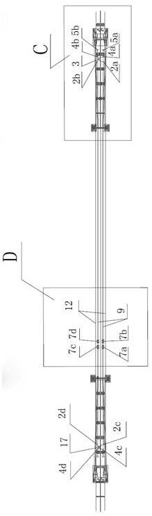 Large-span bridge girder hoisting system based on Beidou positioning