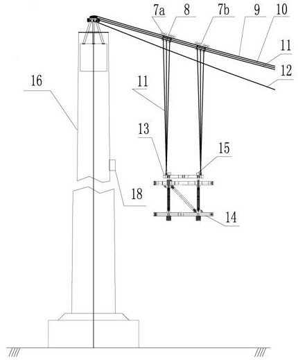 Large-span bridge girder hoisting system based on Beidou positioning