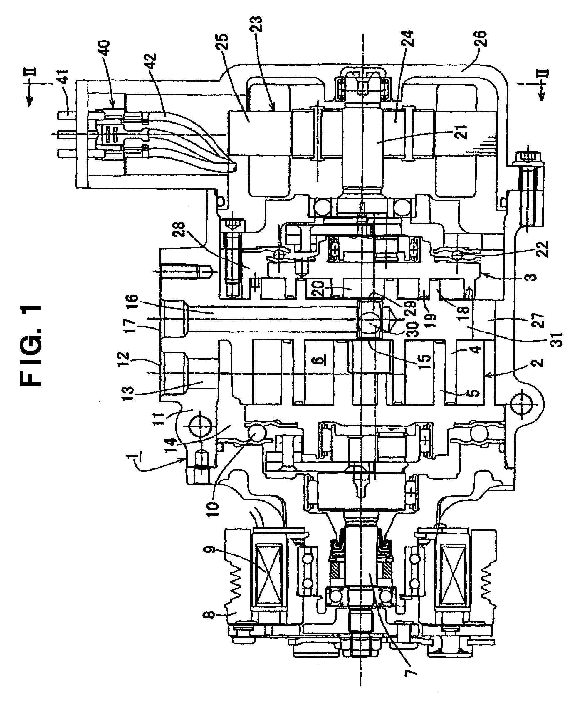 Electric wire holding structure for electric compressor and electric wire holding method for electric compressor