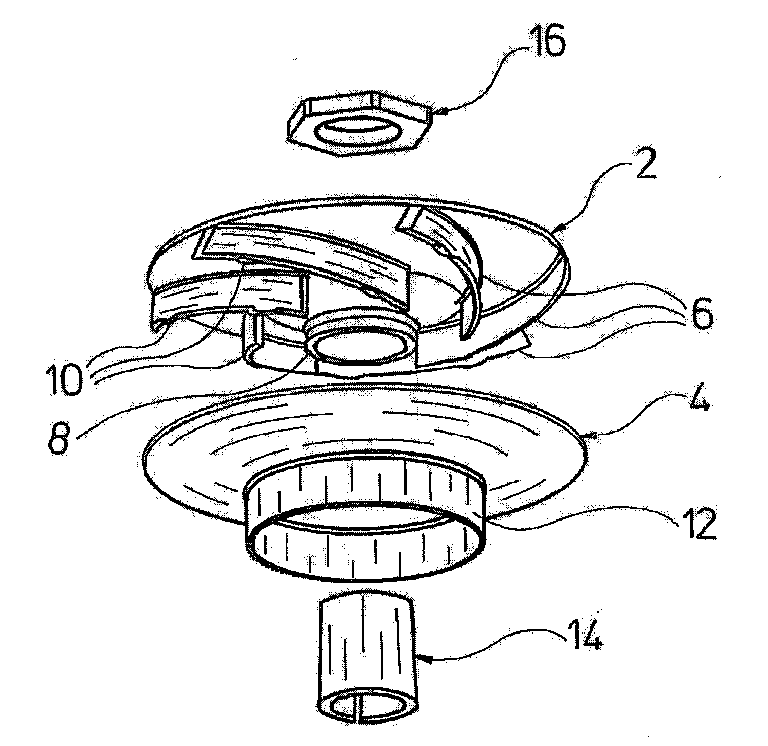 Flow-Routing Component of a Pump