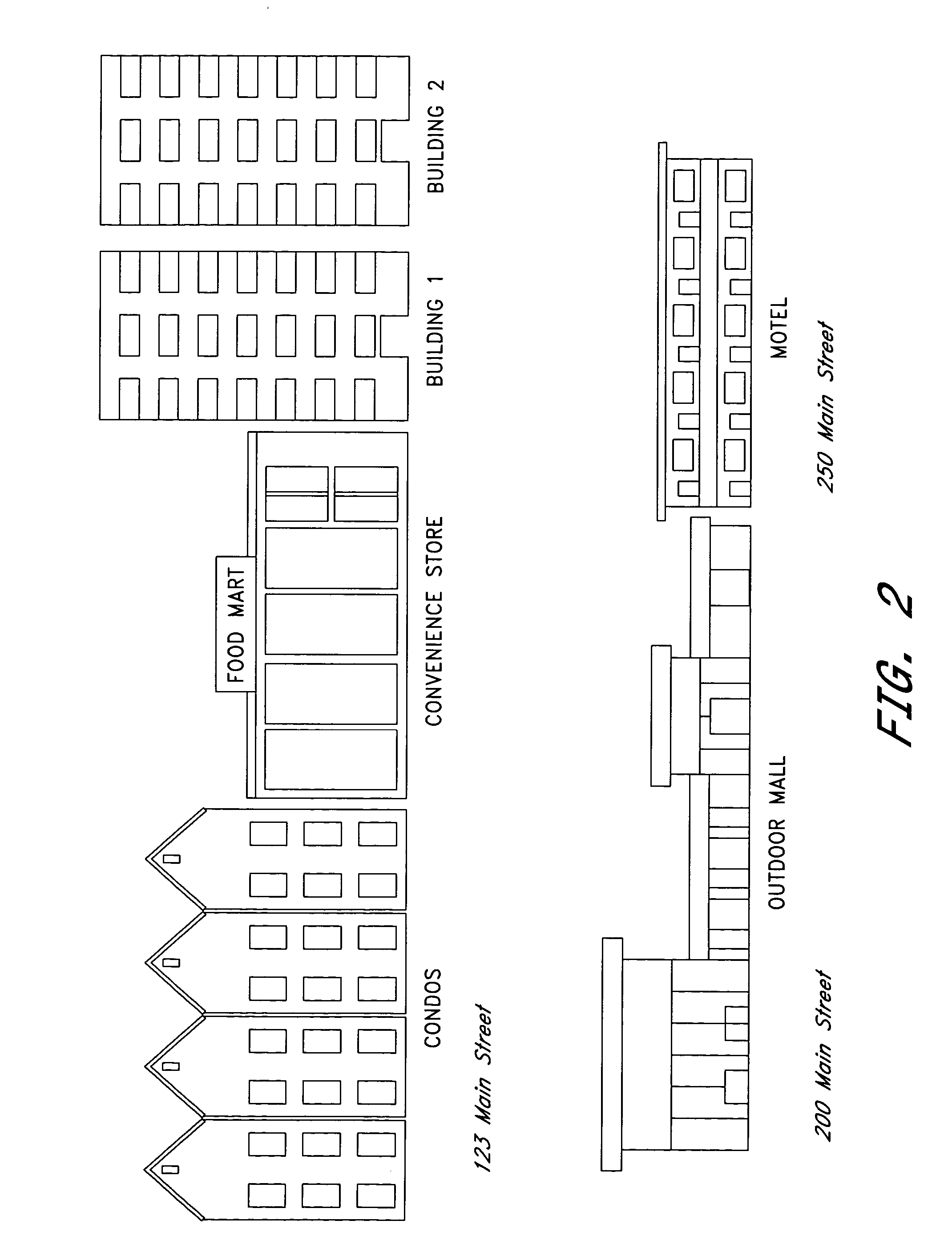 System and method of virtualizing physical locations