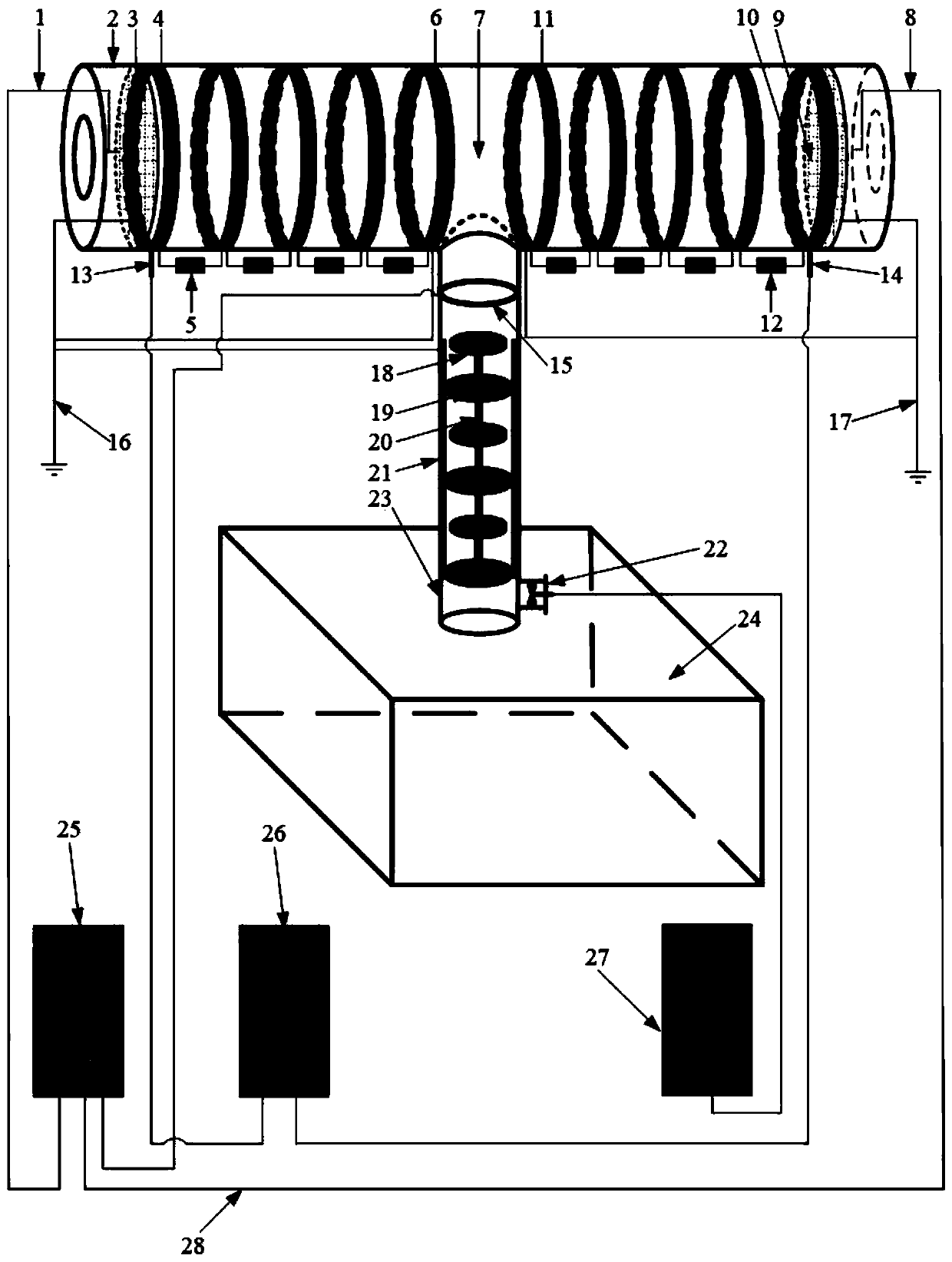 Graded demisting and water collecting system based on electric field acceleration