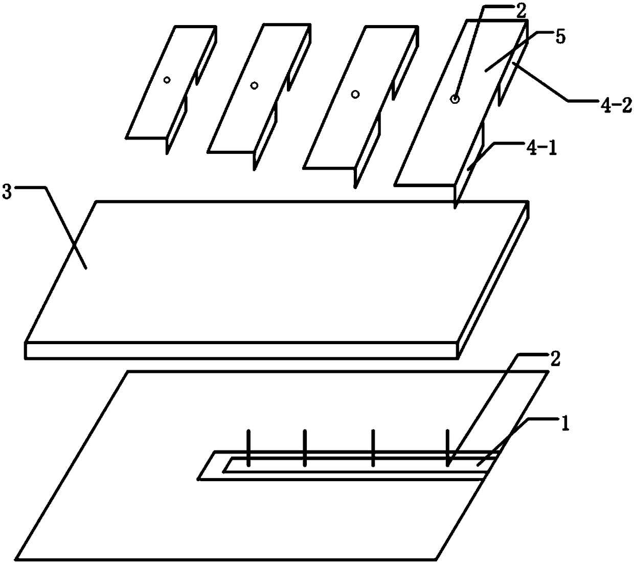 Multi-resonance-point vertically polarized magnetic current end-on-fire antenna