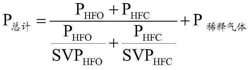 Mixture of a hydrofluoroolefin and hydrofluorocarbon for improving internal arc resistance in medium- and high-voltage electrical apparatuses