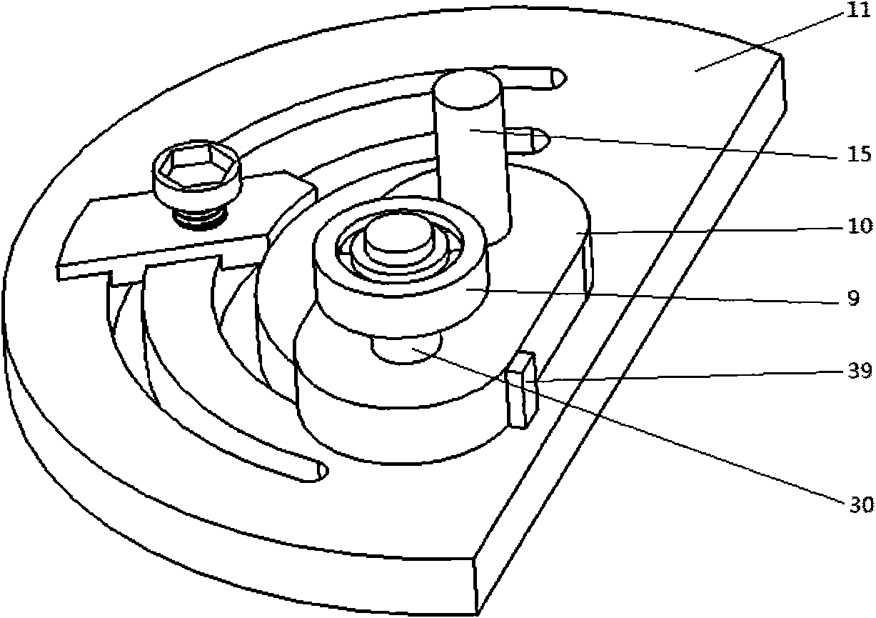 Metal ring machining device and using method thereof