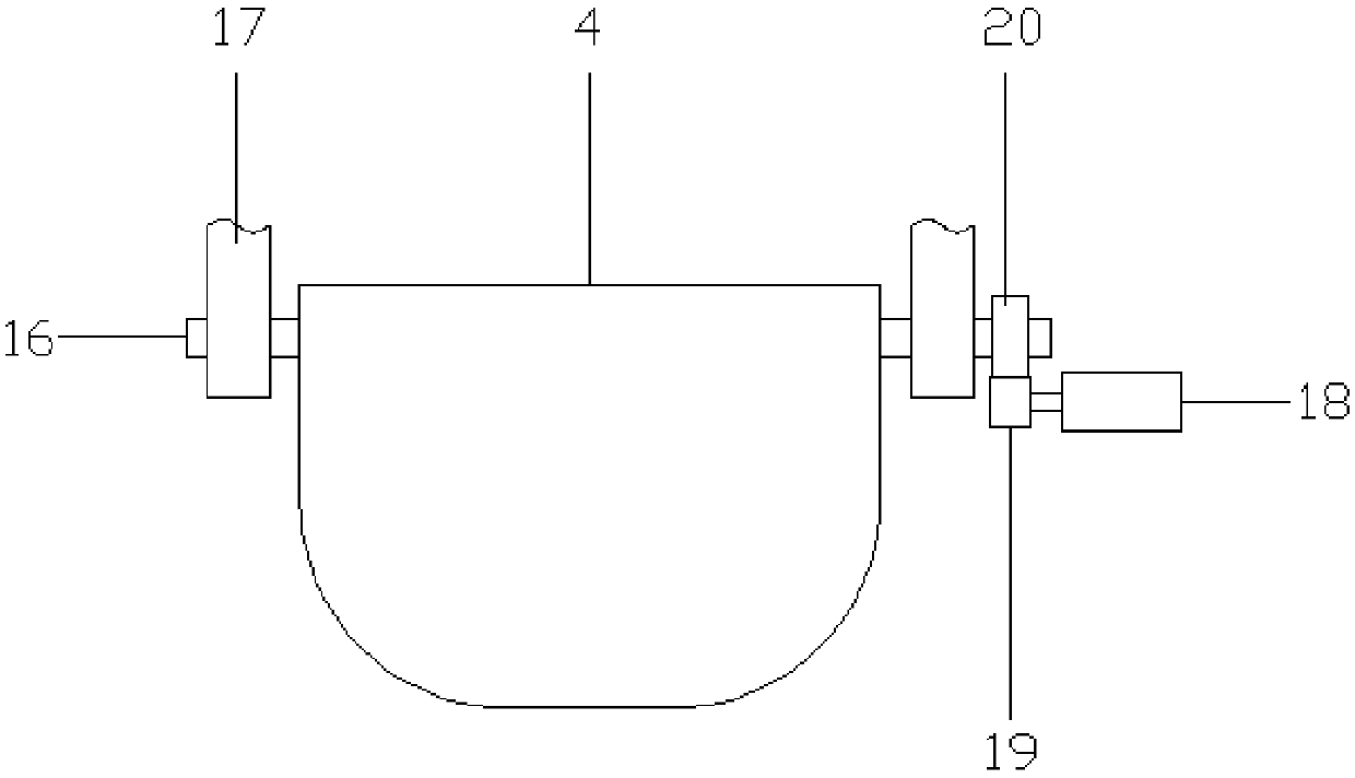 Device for producing iron and aluminum composite material