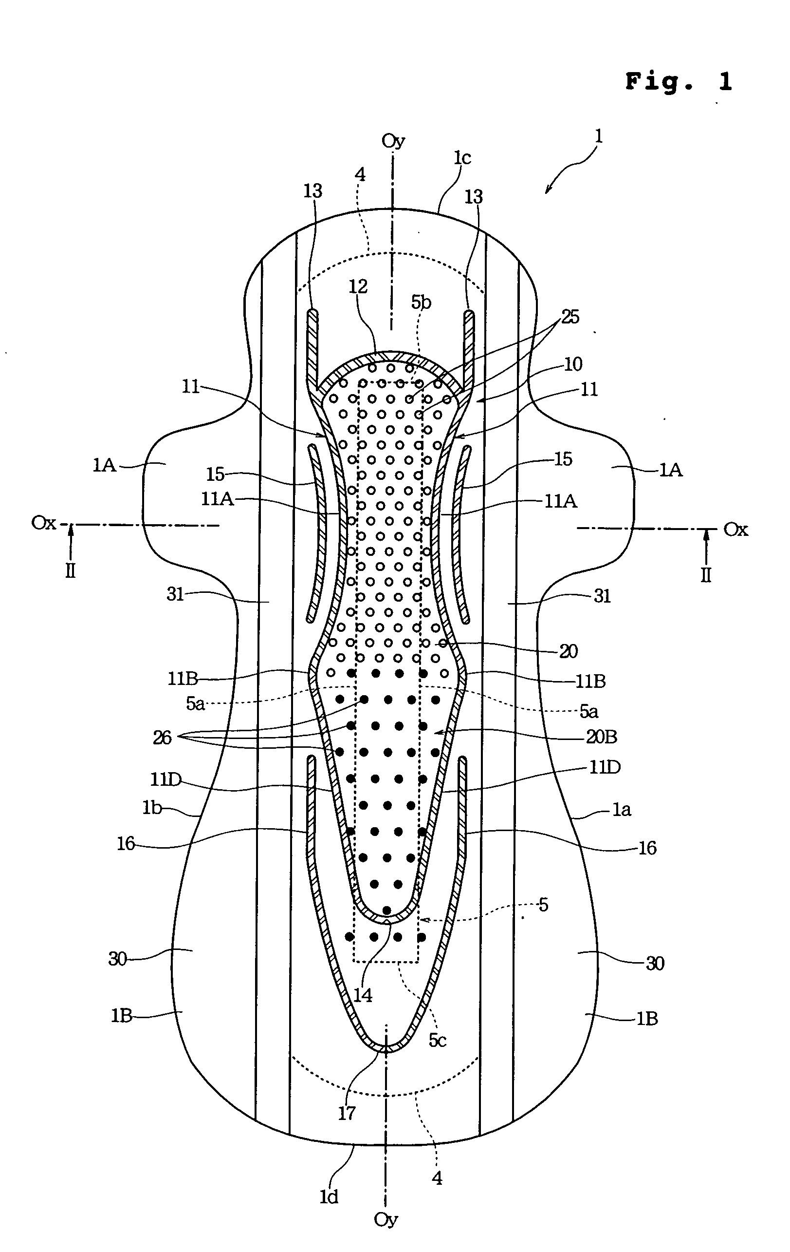 Elongated absorbent article