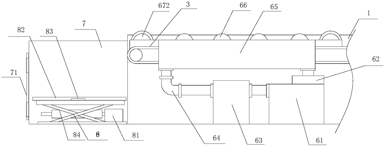 A slitting and conveying device for a laminating machine