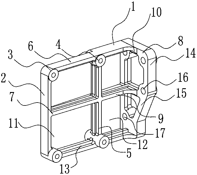 Fender bracket fixing seat structure for logistics vehicle