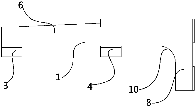 Fender bracket fixing seat structure for logistics vehicle