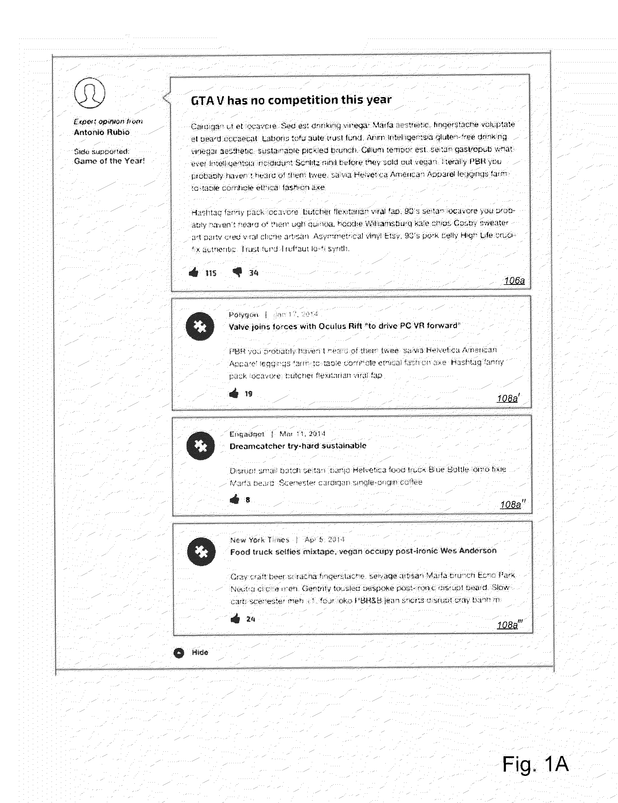 Polling questions served with supplemental information