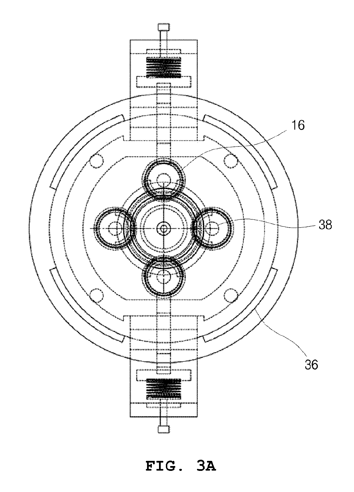 Pressure-compensated load transfer device