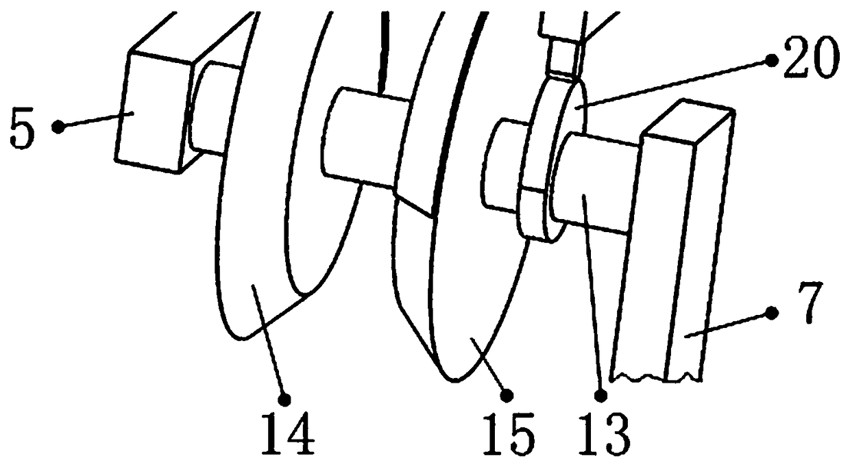 Dustproof cover used for building engineering stirring machine