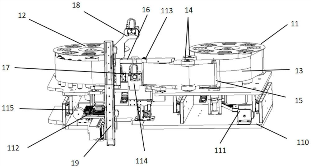 Blood taking needle supply device and blood taking robot