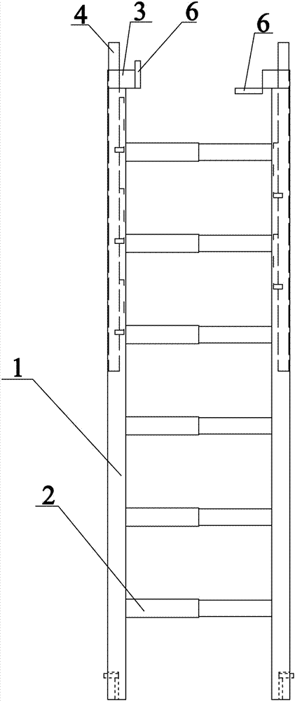 Electric insulated ladder