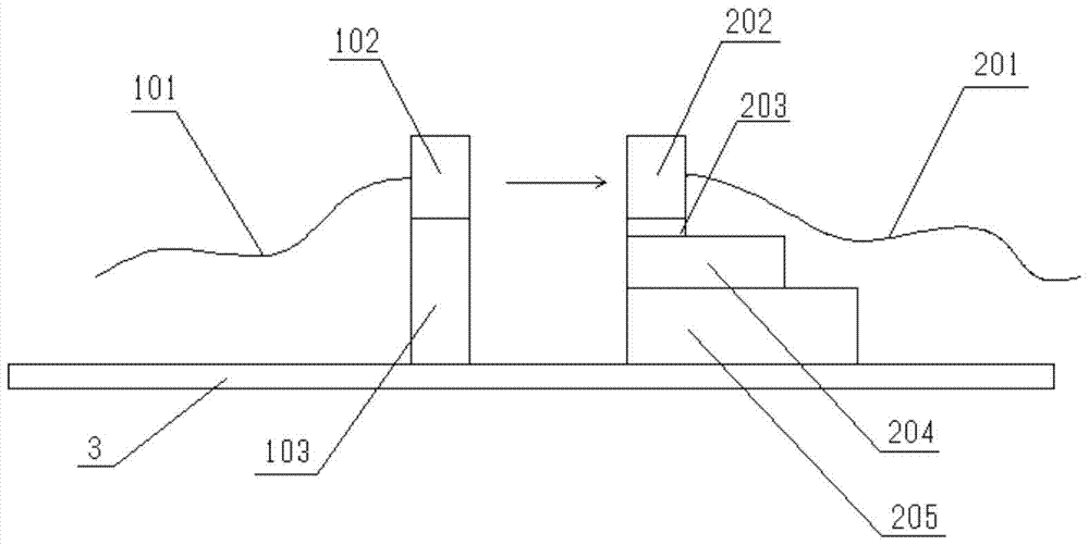 Optical fiber phase shift device capable of compensating optical path difference