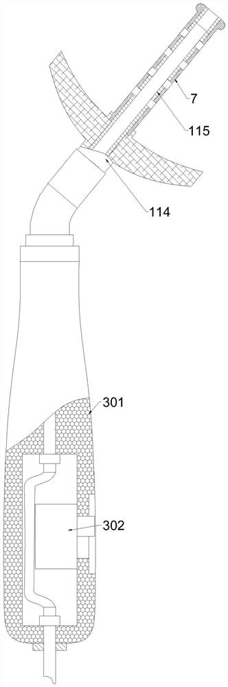 Mouth and nose secretion cleaning device for department of pediatrics