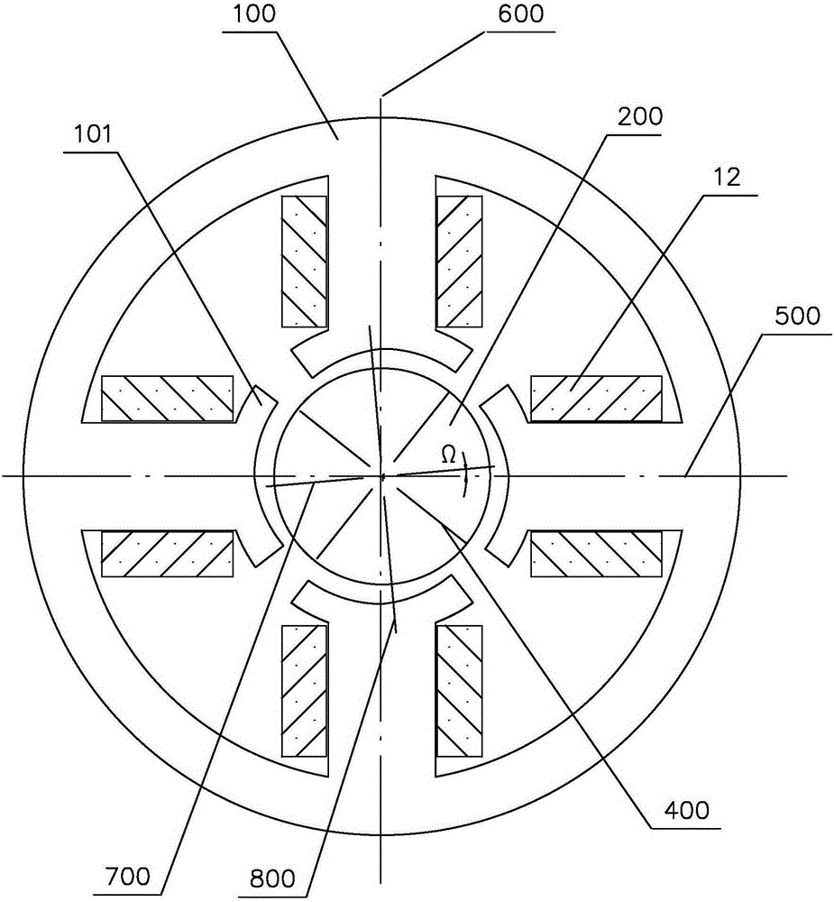 Small-sized electronically-controlled centrifugal pump driven by single-phase self-starting permanent-magnet synchronous motor