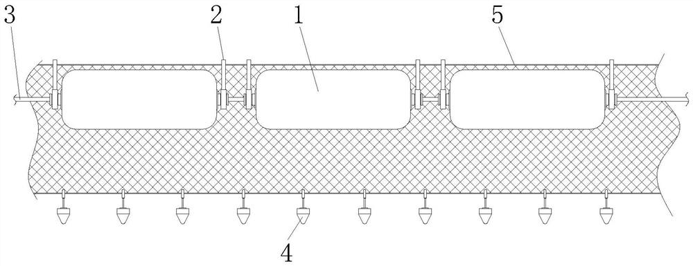 Riverway garbage intercepting device