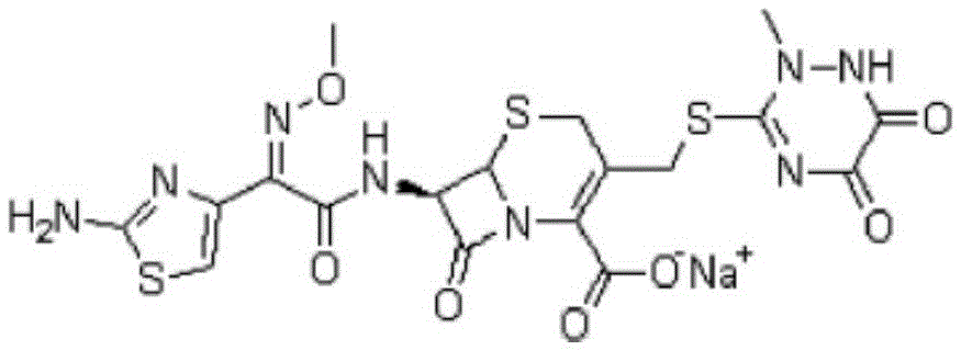 A kind of refining method of ceftriaxone sodium crude product