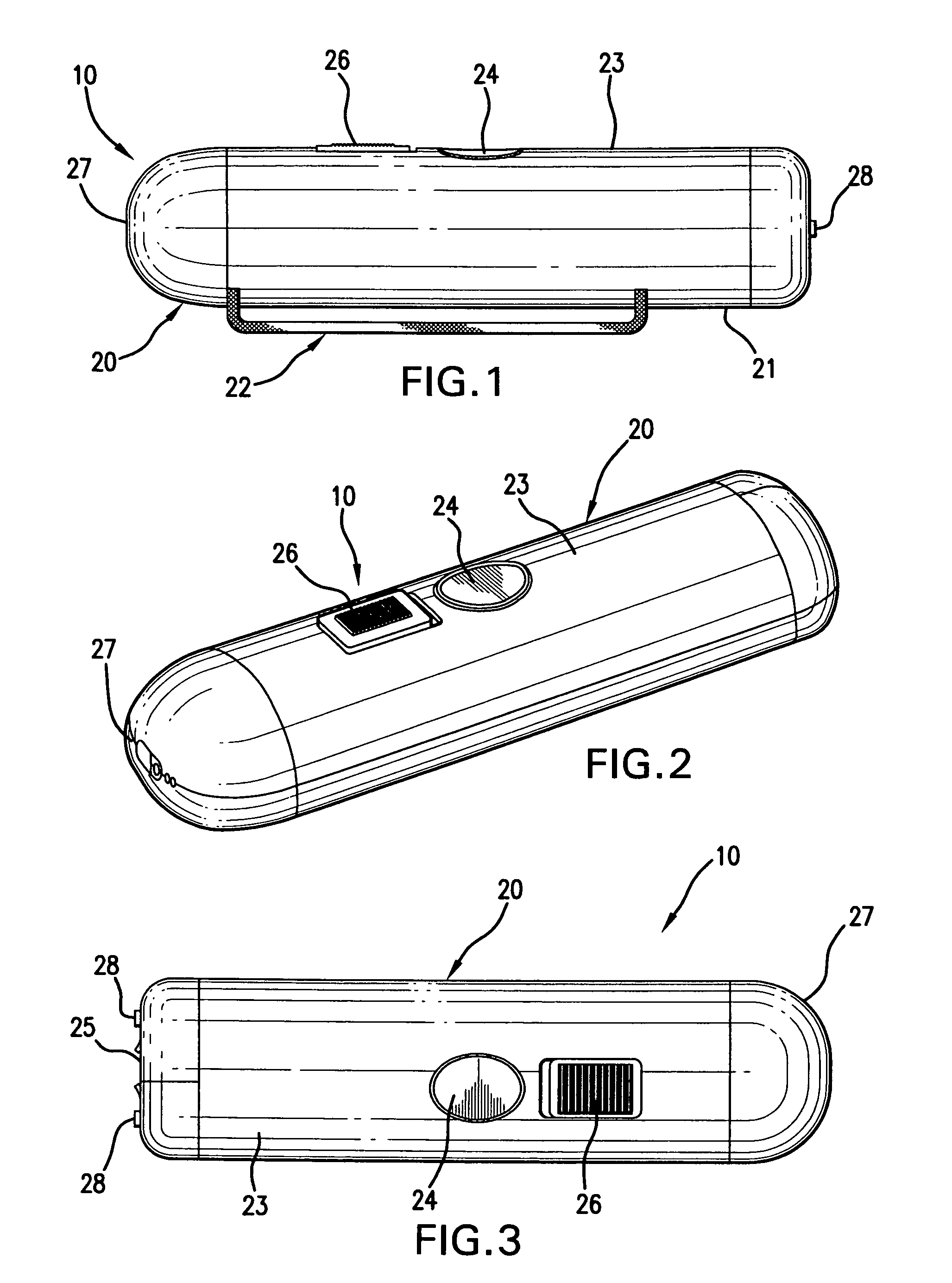 Handheld stun device